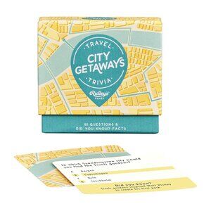 Ridley's City Getaways Travel Trivia Card Game NEW